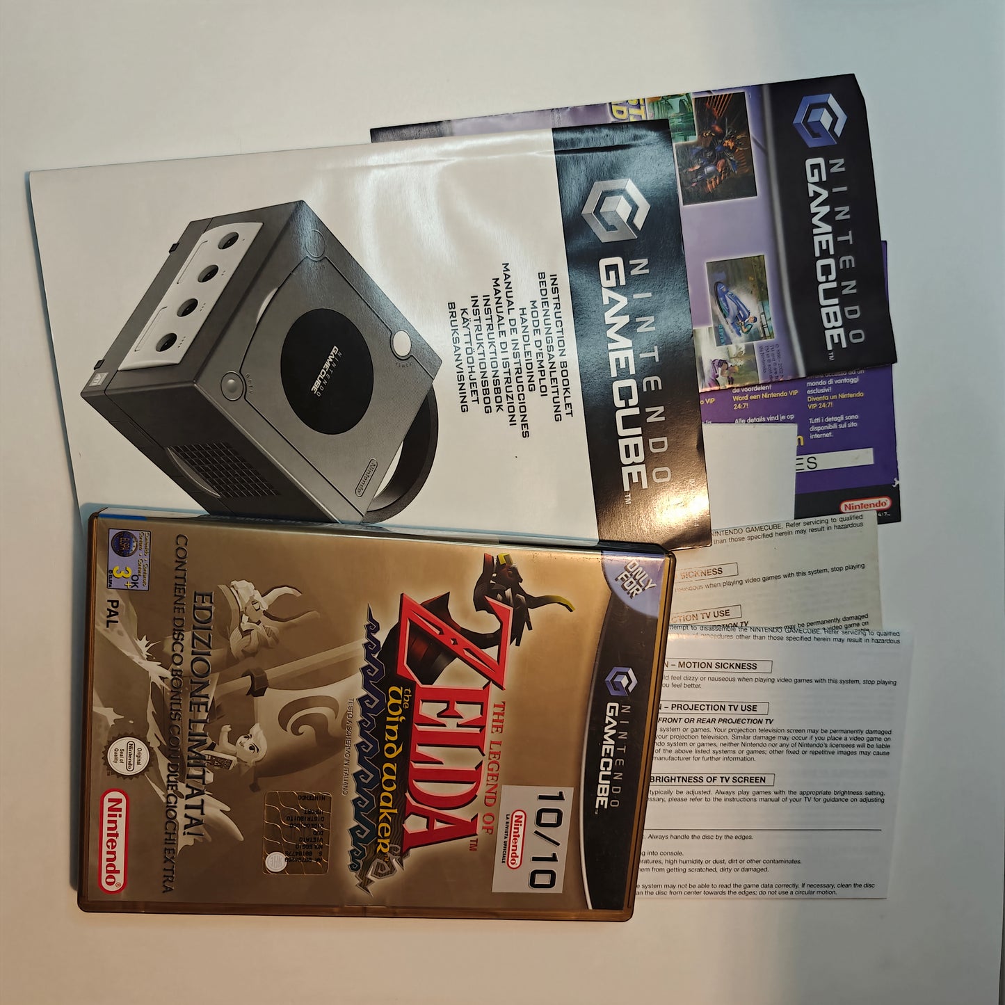 Console Gamecube "Edizione Limitata" The Legend Of Zelda The Wind Waker