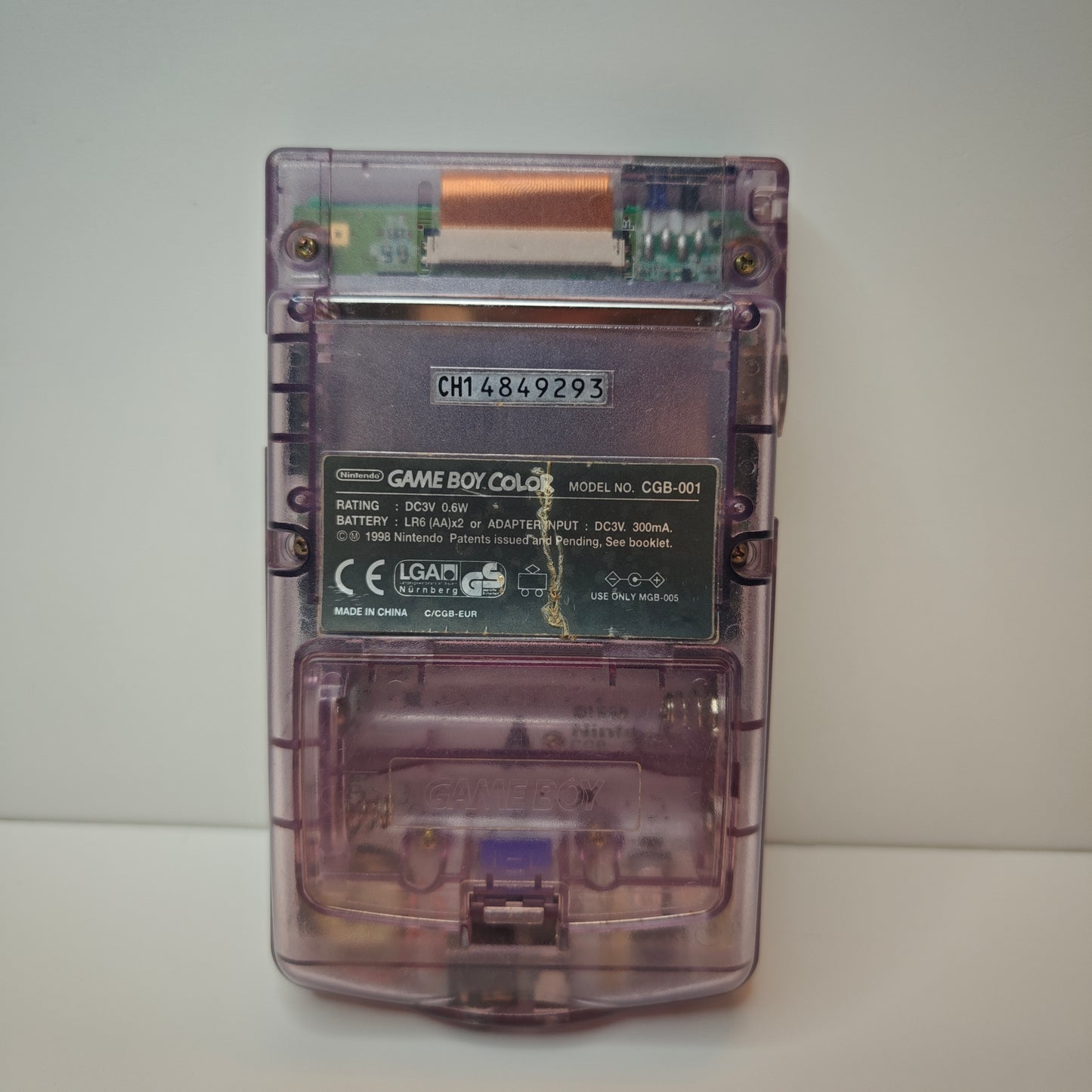 Game Boy Color Atomic Purple