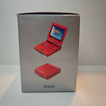 Game Boy Advance SP AGS 001 "Flame Red"