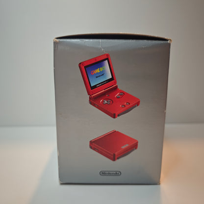 Game Boy Advance SP AGS 001 "Flame Red"