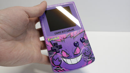 Game Boy Color IPS Custom "Gengar"