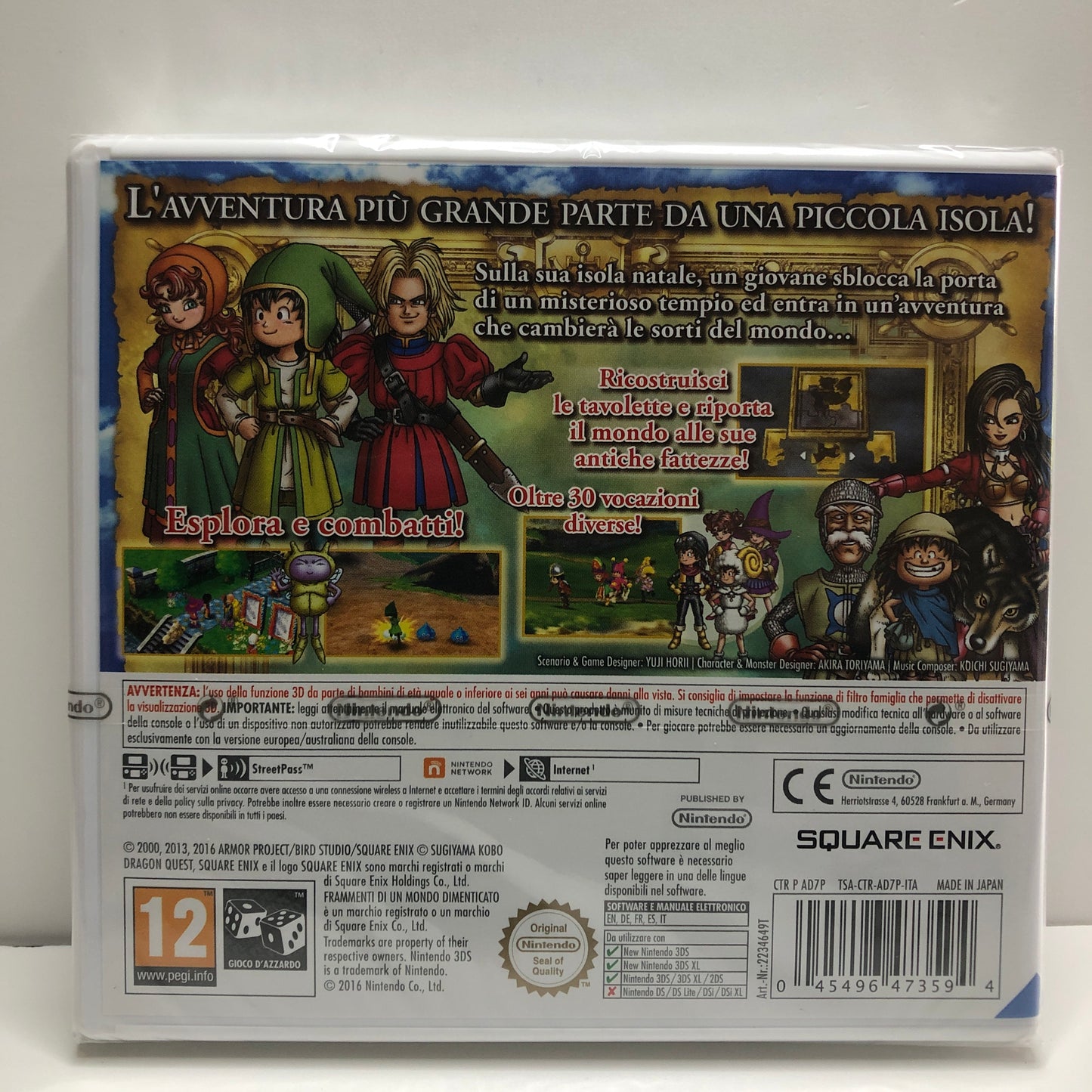 Dragon Quest VII Frammenti Di Un Mondo Dimenticato (NEW)