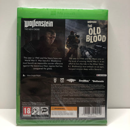 Wolfenstein The New Order + The Old Blood Double Pack (NEW)