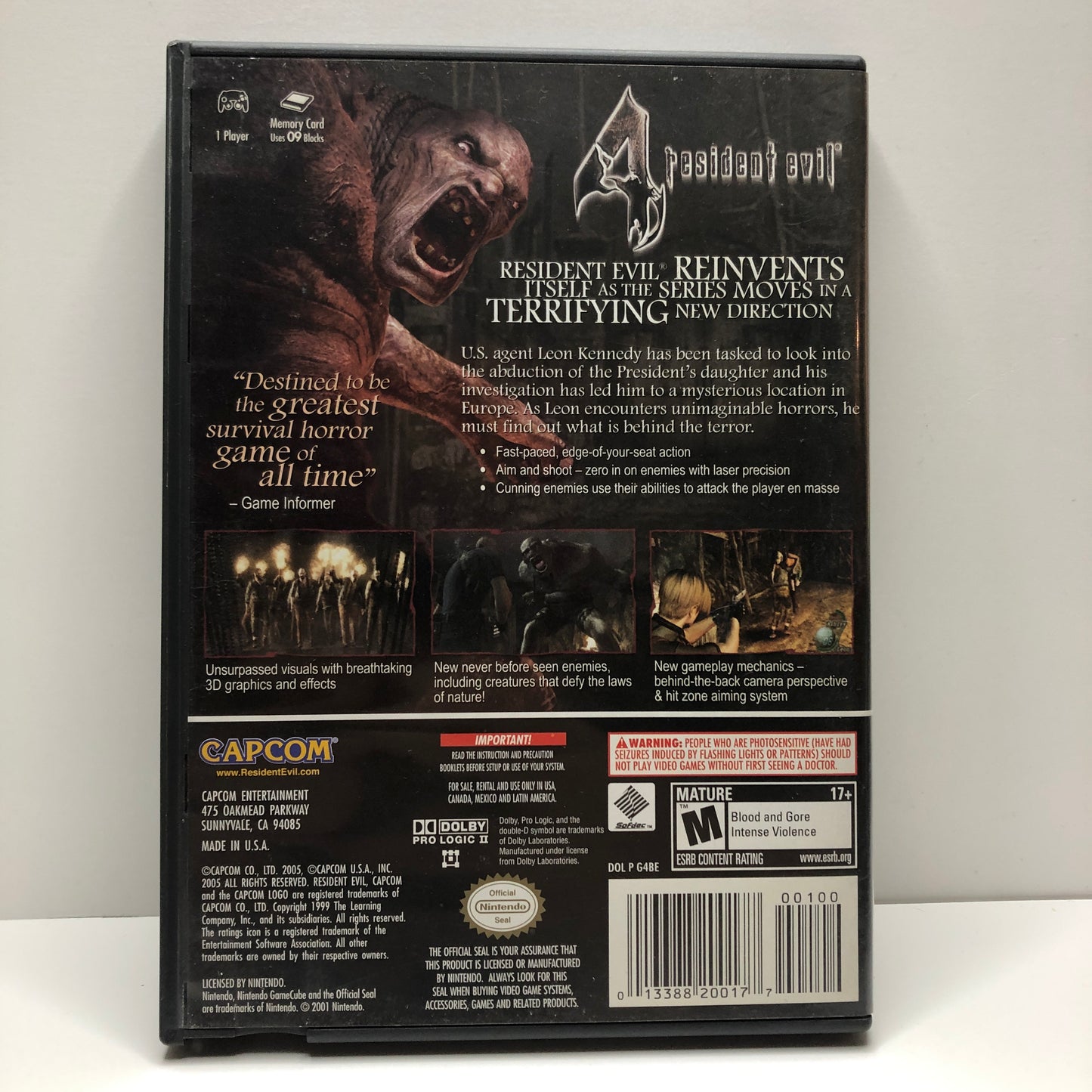 Resident Evil 4 Ntsc Usa