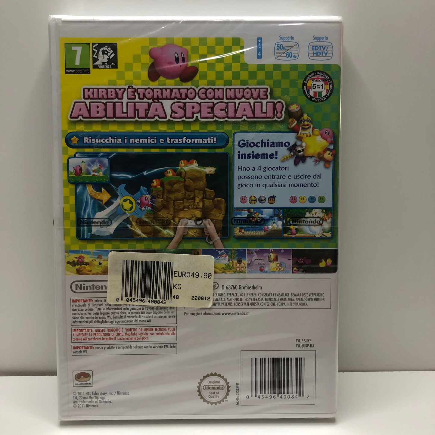 Kirby's Adventure Wii (NEW)