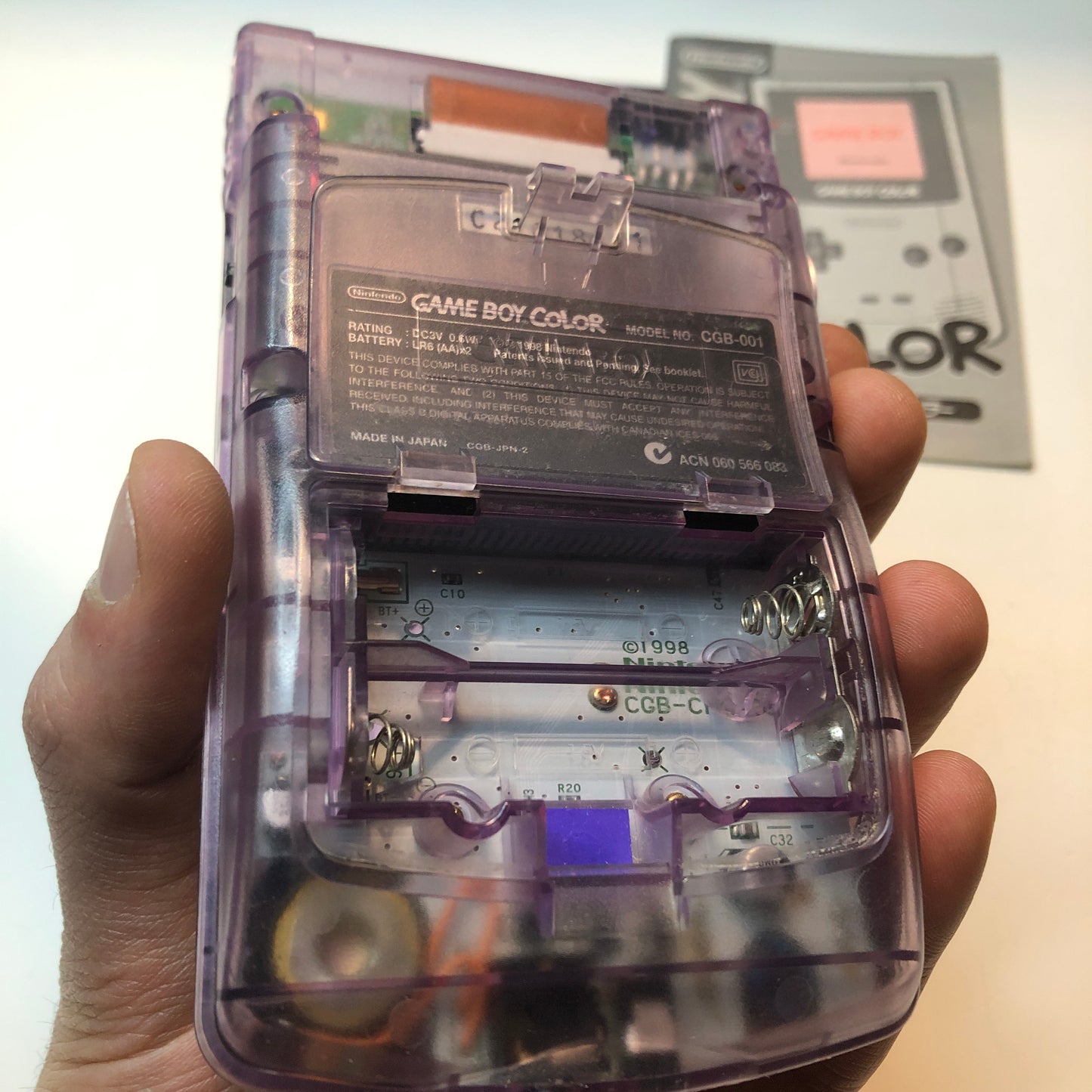 Game Boy Color Atomic Purple (JAP)