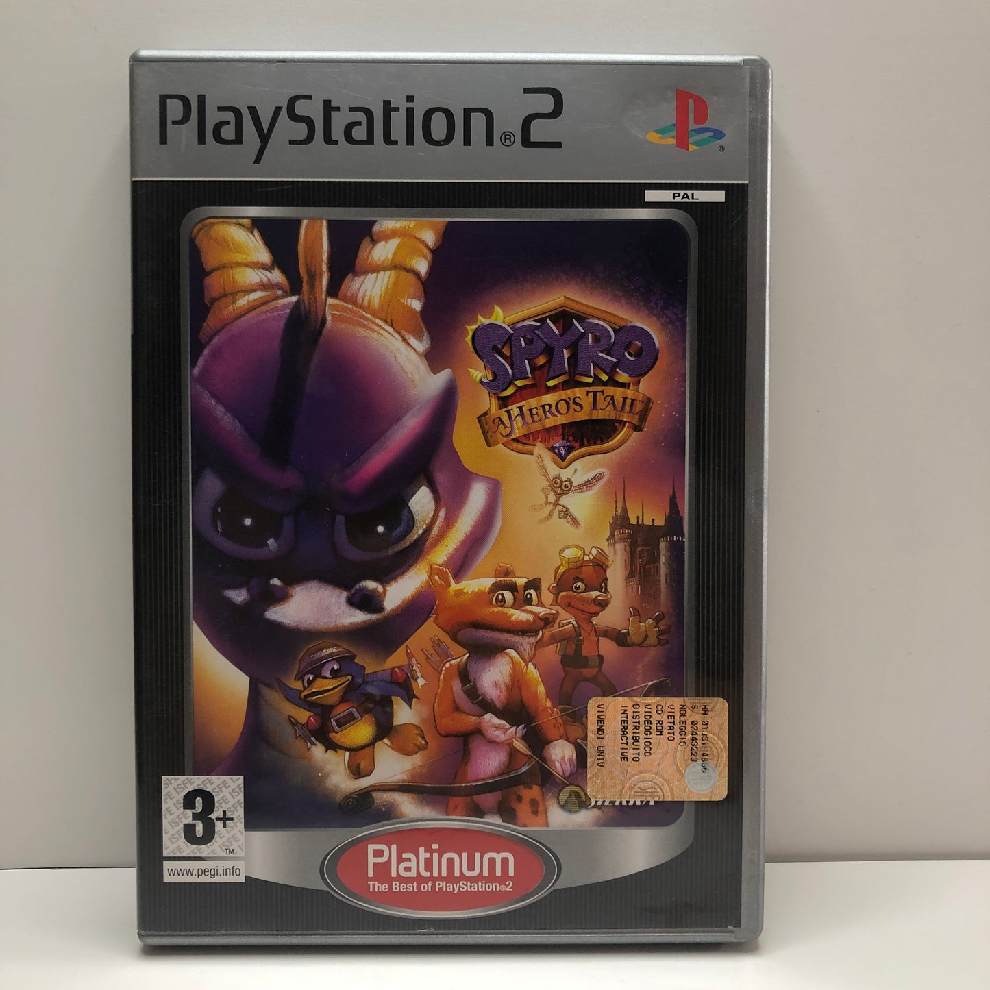 Spyro a Hero's Tail Platinum