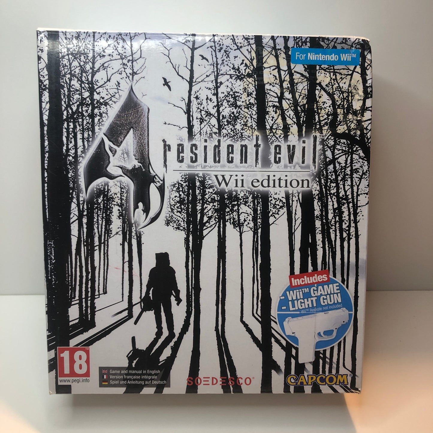 Resident Evil 4 Wii Edition Bundle Light Gun