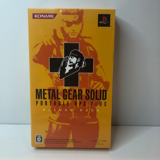 Metal Gear Solid Portable Ops Plus Deluxe Pack