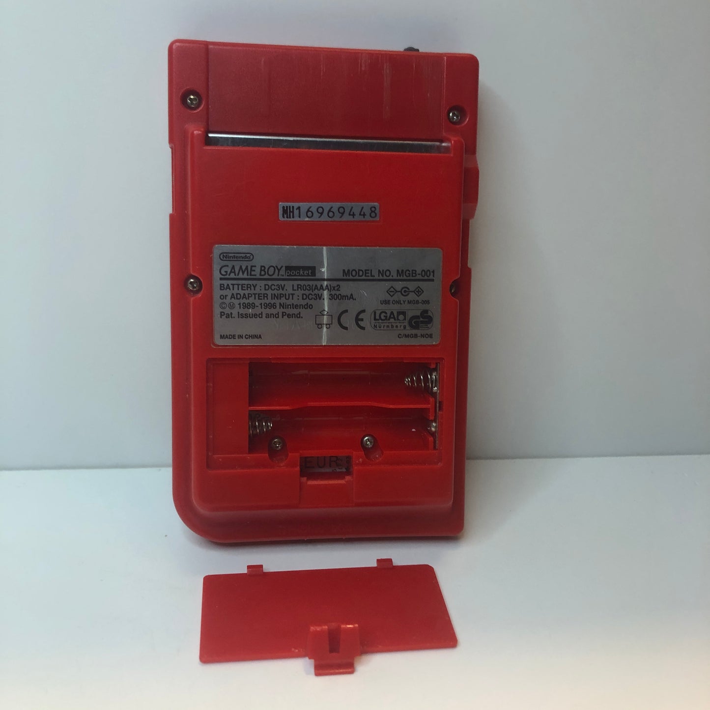 Game Boy Pocket Red