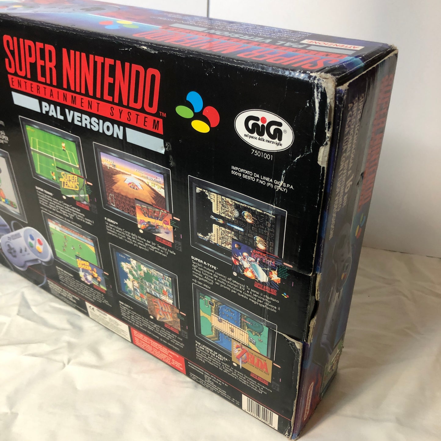 Super Nintendo GIG Bundle Super Mario World