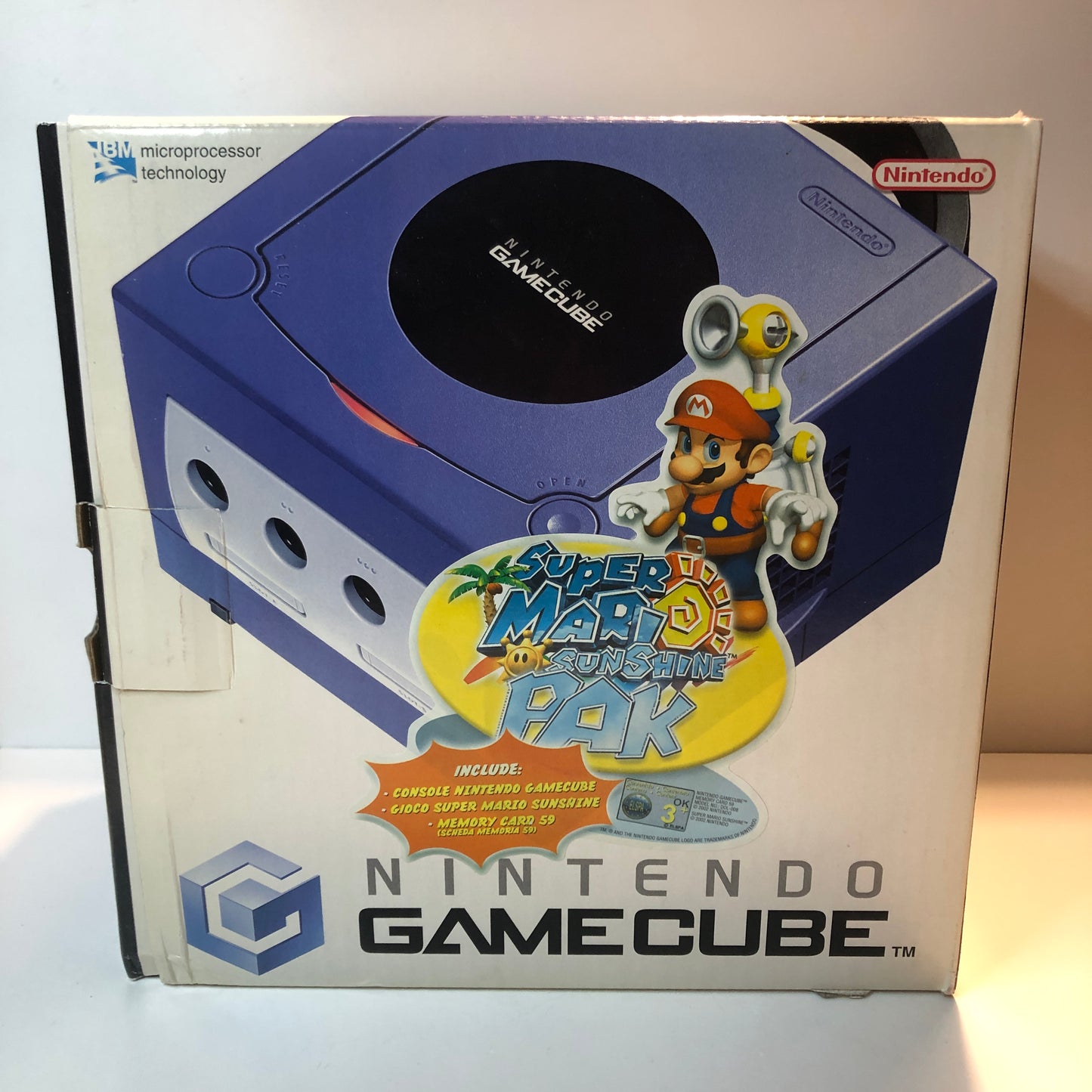 Gamecube  "Super Mario Sunshine Pak"