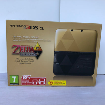 Nintendo 3DS XL Limited Edition Zelda and Link Between Worlds