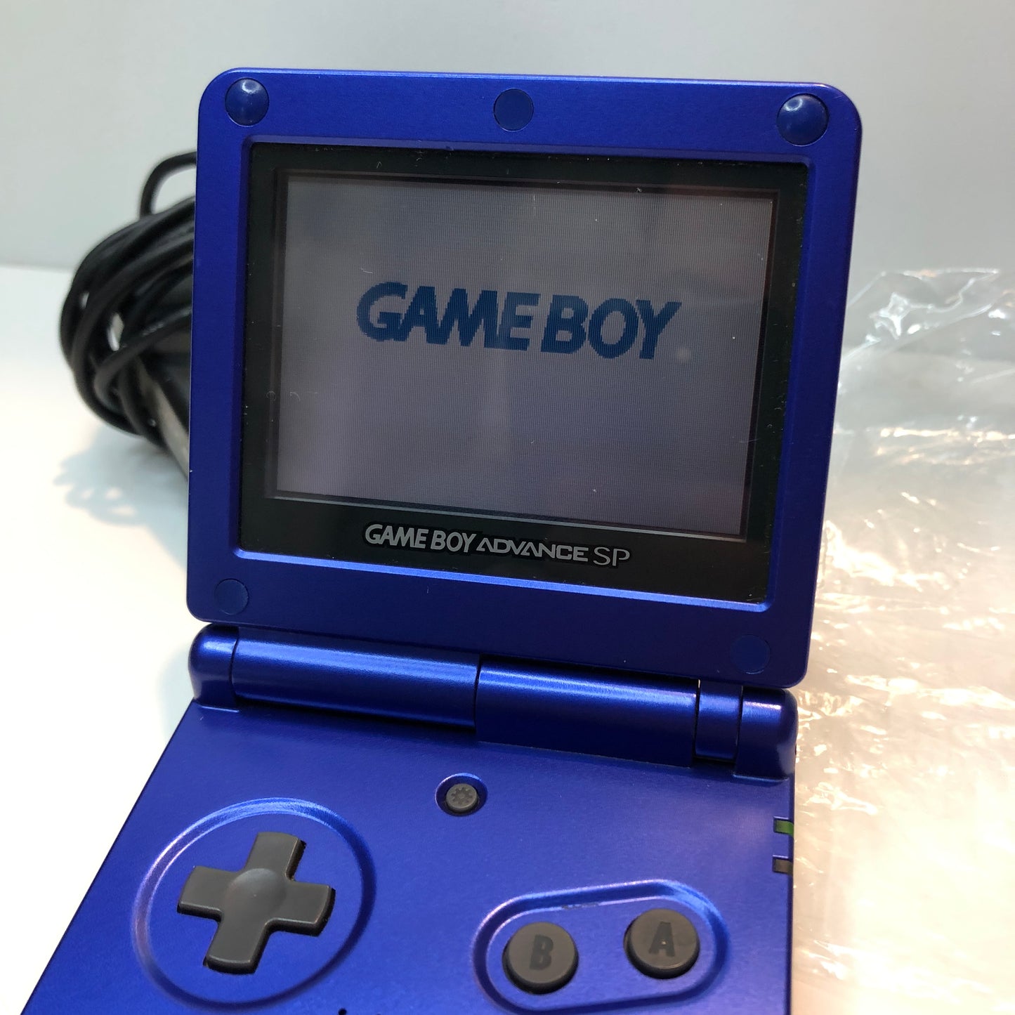 Game Boy Advance SP Blue Ags 001