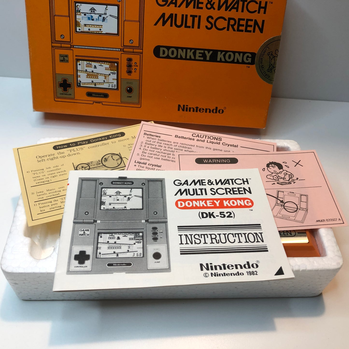 Game &amp; Watch Multiscreen Donkey Kong