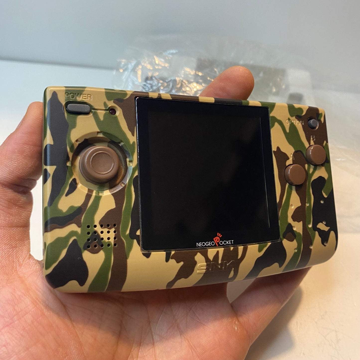 Neo Geo Pocket Camouflage Brown