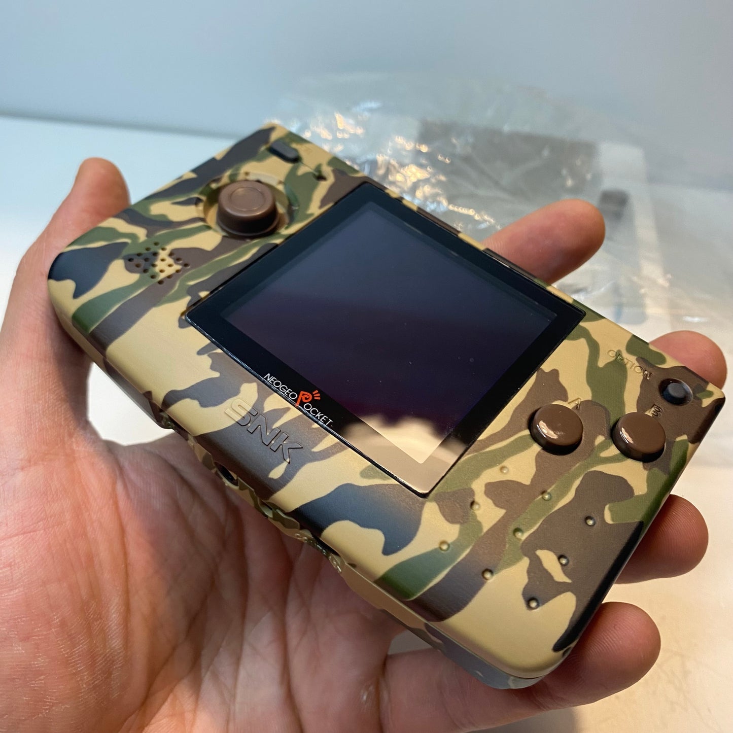 Neo Geo Pocket Camouflage Brown