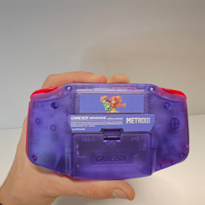 Game Boy Advance Custom "Metroid"