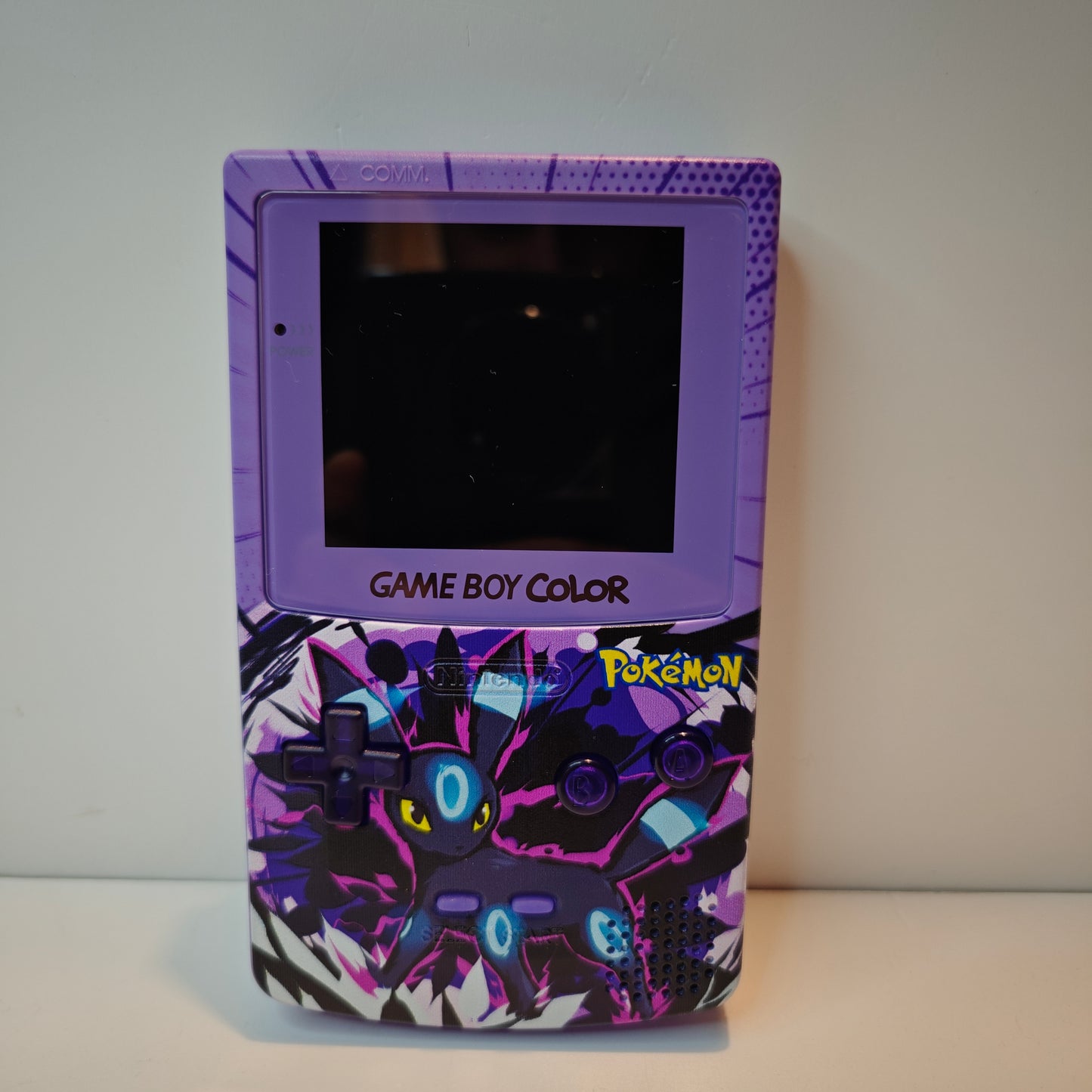 Game Boy Color IPS Custom "Umbreon"