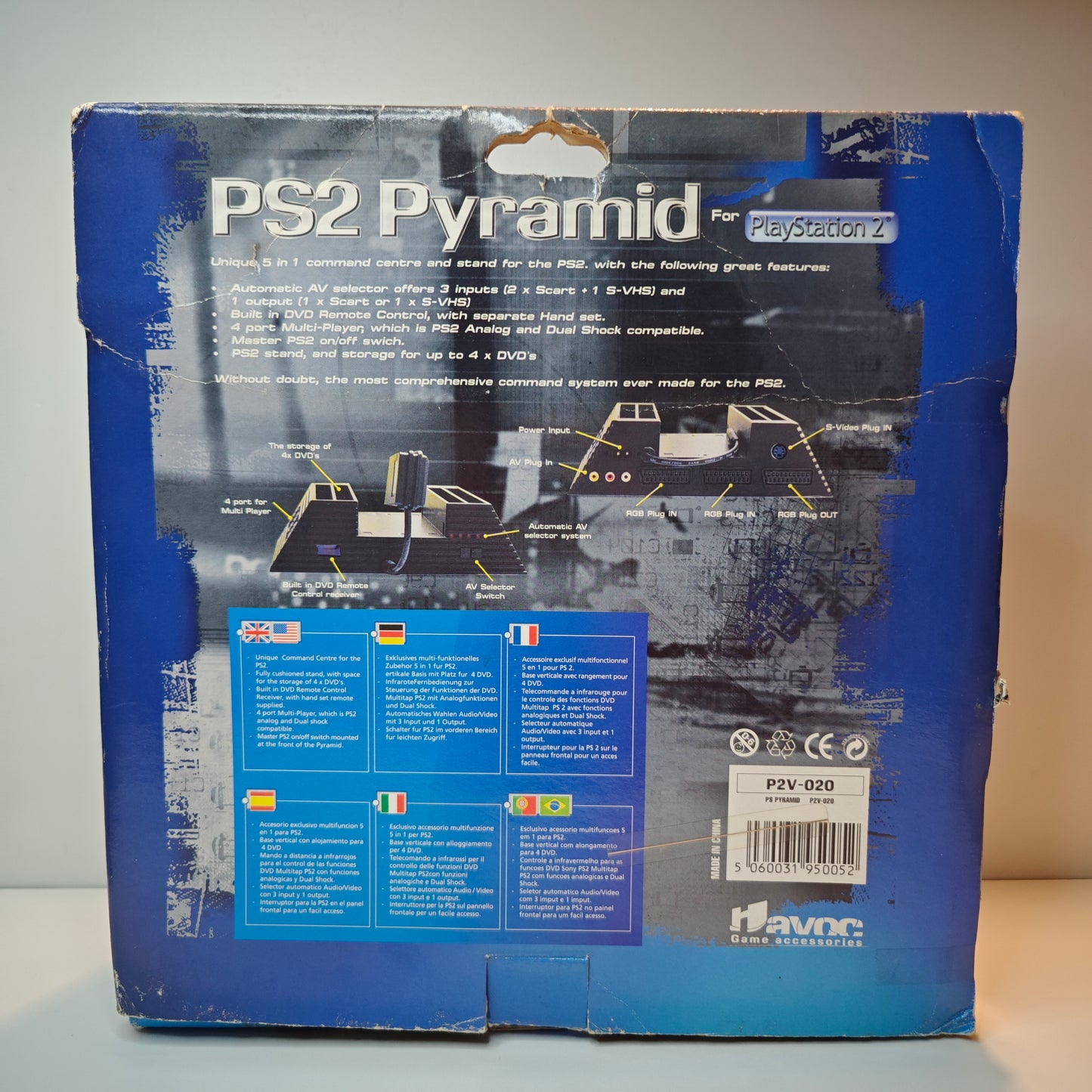 PS2 Playstation 2 Stand "Pyramid"