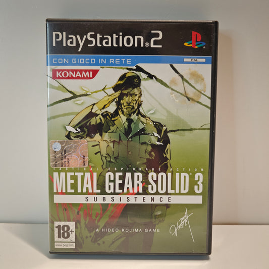 Metal Gear Solid 3 Subsistence