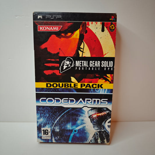 Metal Gear Solid Portable Ops & Coded Arms "Double Pack"