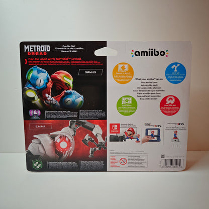 Amiibo Metroid Dread Samus &amp; EMMI (NEW)