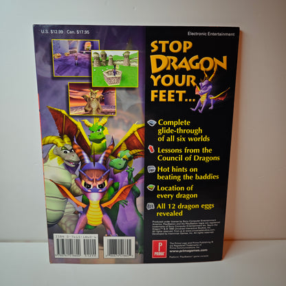 Spyro The Dragon PS1 Official Strategy Guide