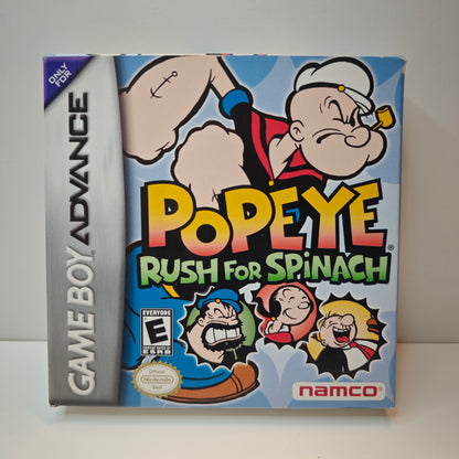 Popeye Rush For Spinach