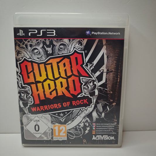 Guitar Hero Warriors Of Rock