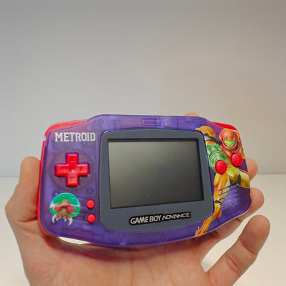 Game Boy Advance Custom "Metroid"