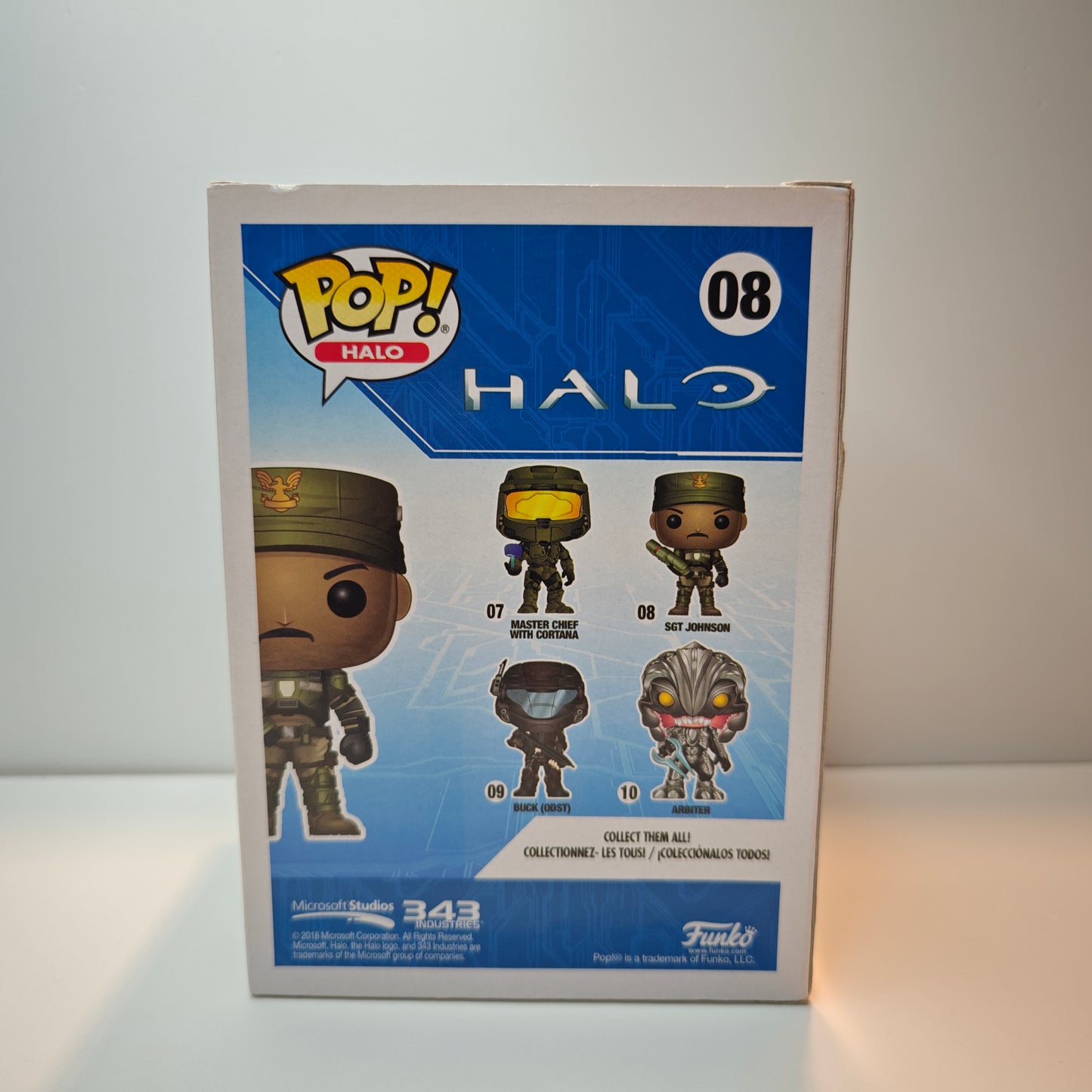 Funko Pop Halo Sgt Johnson