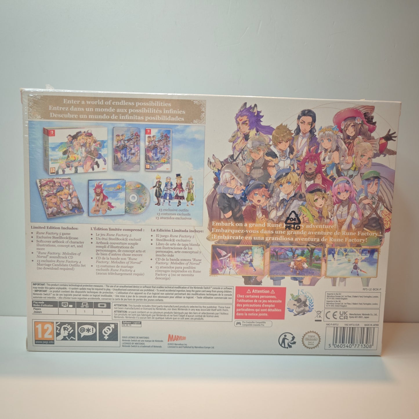 Rune Factory 5 Limited Edition (NEW)