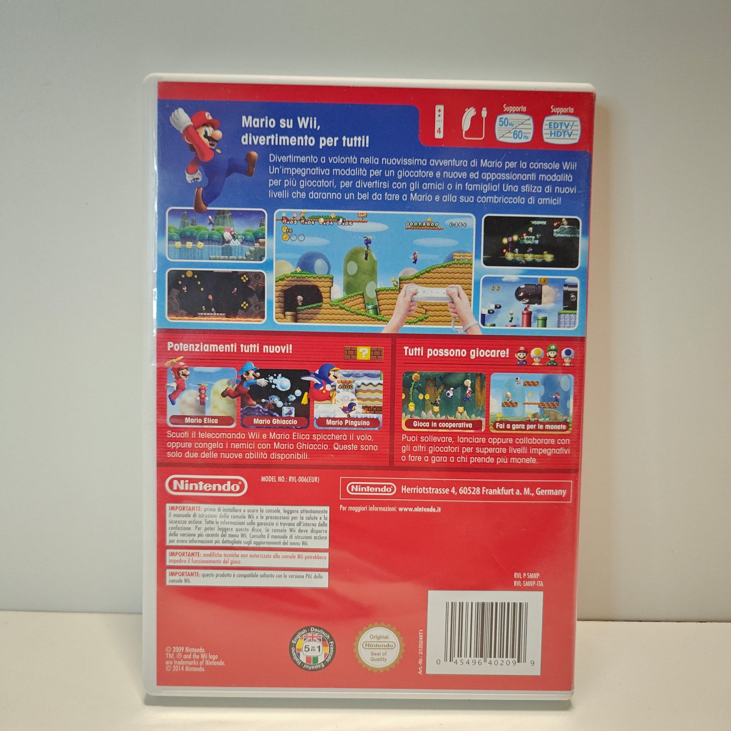 New Super Mario Bros Wii