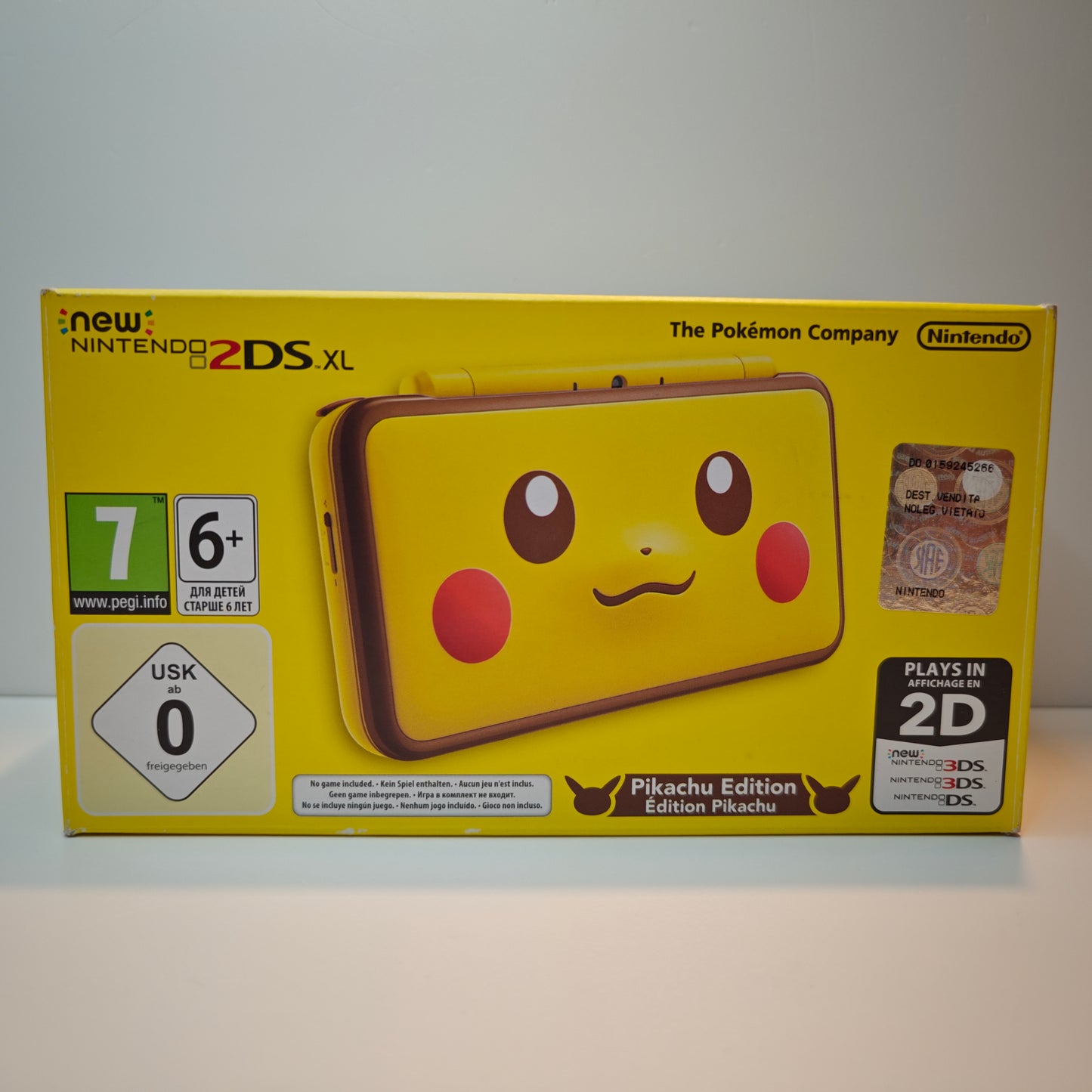 New Nintendo 2DS XL Pikachu Edition