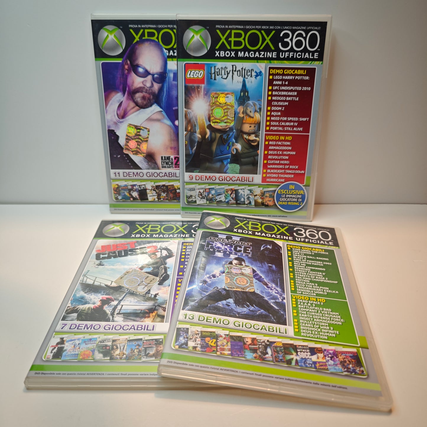 Lot 4 Xbox 360 Demos