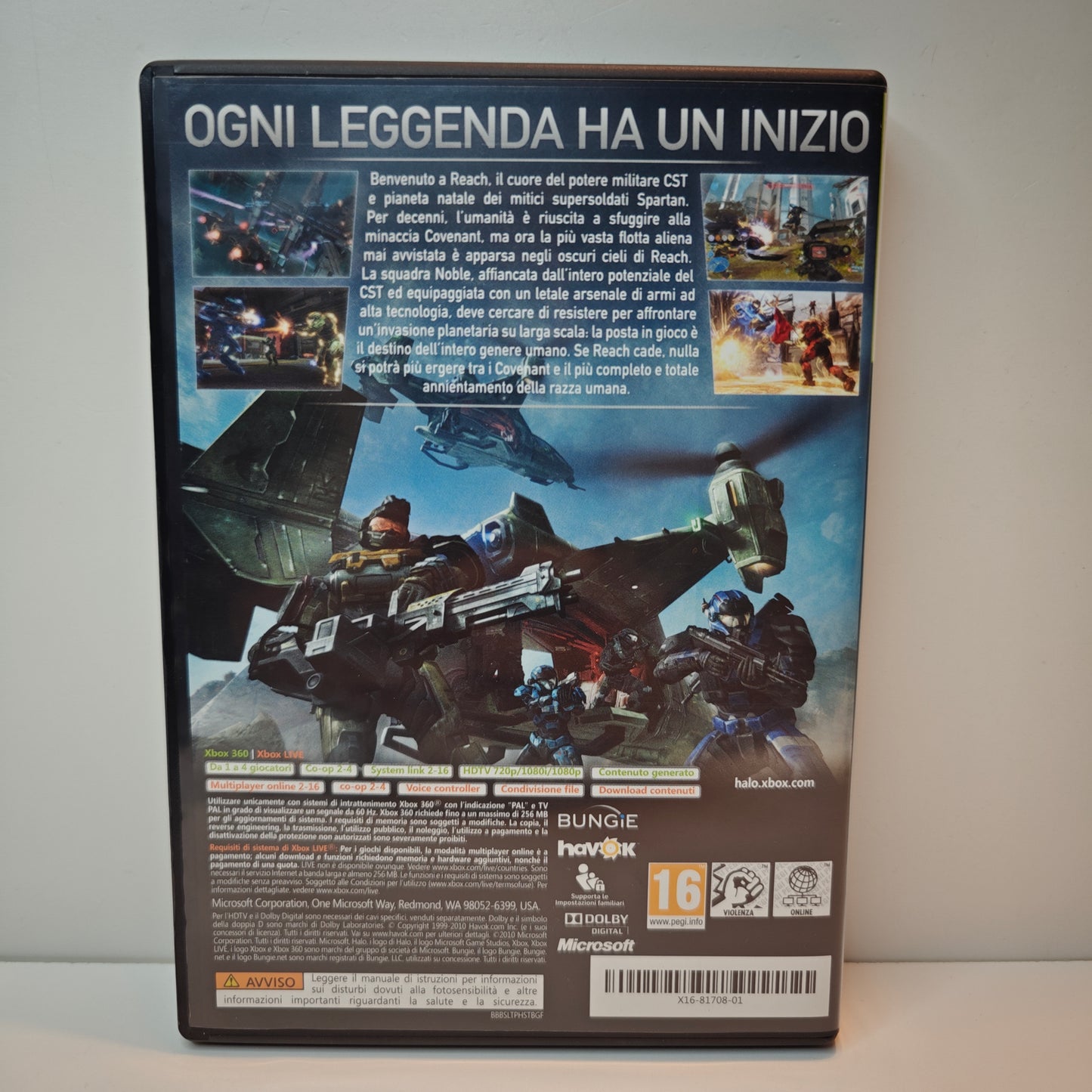 Halo Reach Edizione Limitata