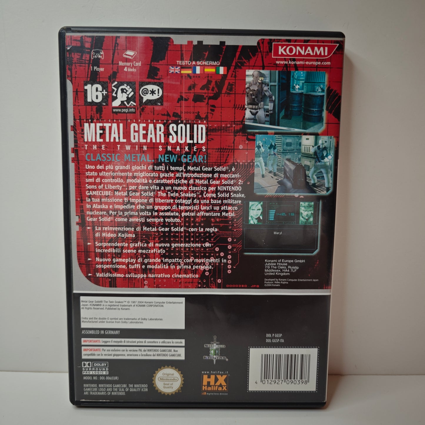 Metal Gear Solid The Twin Snakes