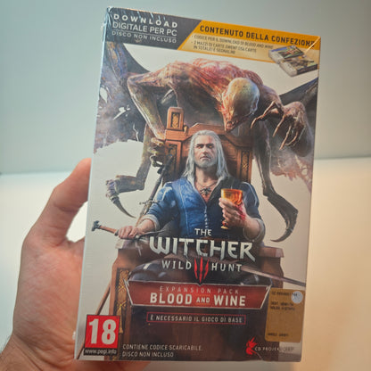 The Witcher III Wild Hunt Expansion Pack Blood and Wine (NEW)