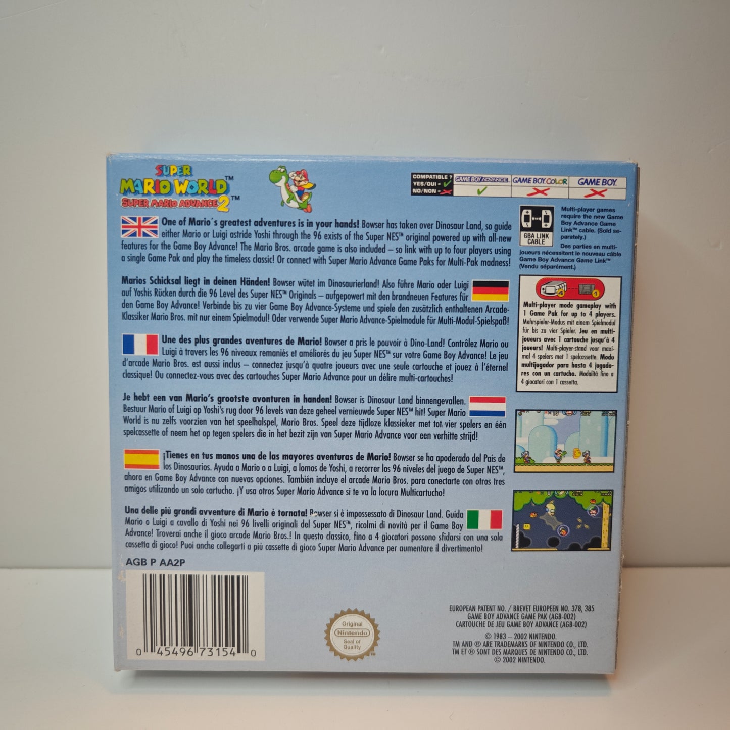 Super Mario World Super Mario Advance 2