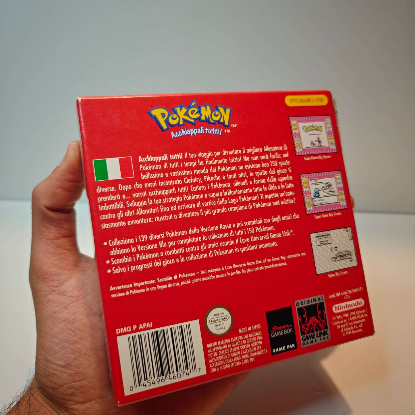 Pokémon Versione Rossa Rosso