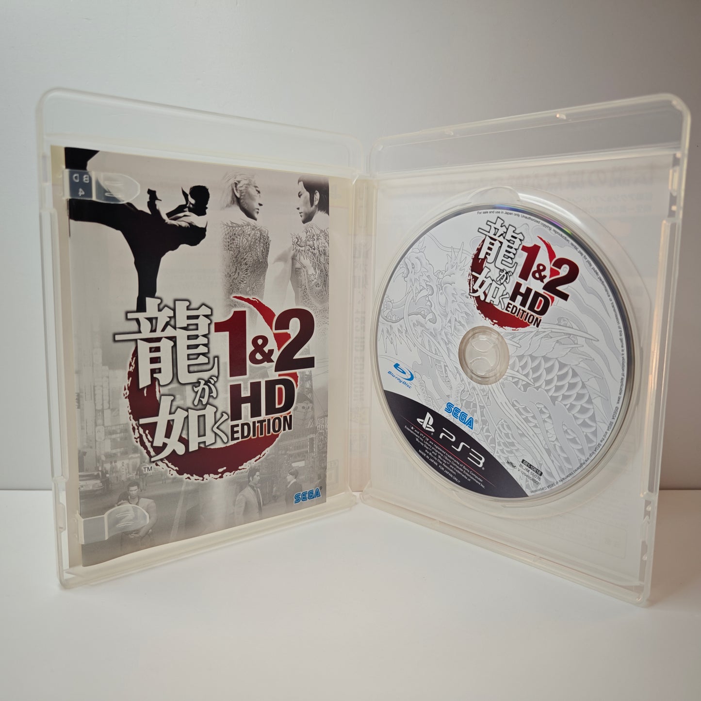 Yakuza 1 &amp; 2 HD Edition (JAP)