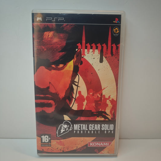 Metal Gear Solid Portable Ops