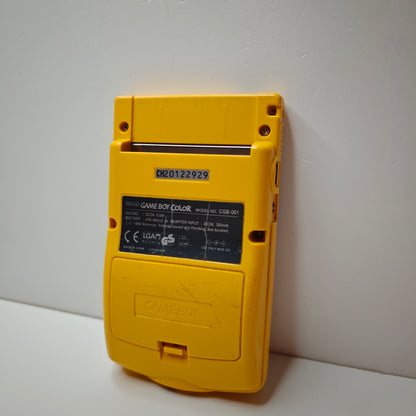 Game Boy Color Yellow