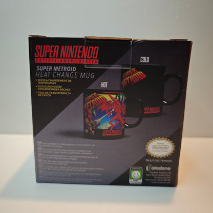 Super Metroid Heat Change Mug