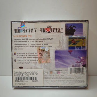 Final Fantasy Anthology Collector's Package (NEW)