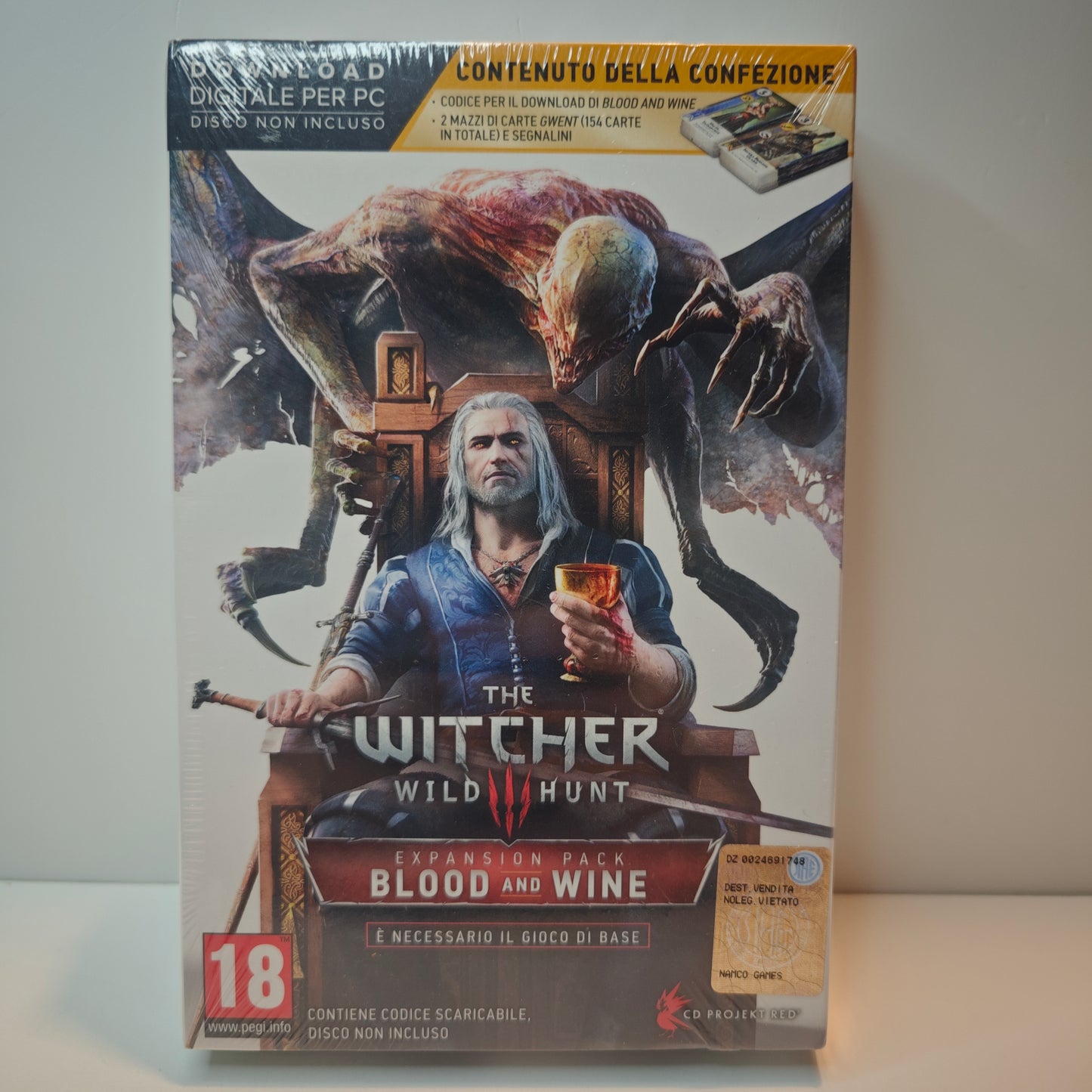 The Witcher III Wild Hunt Expansion Pack Blood and Wine (NEW)