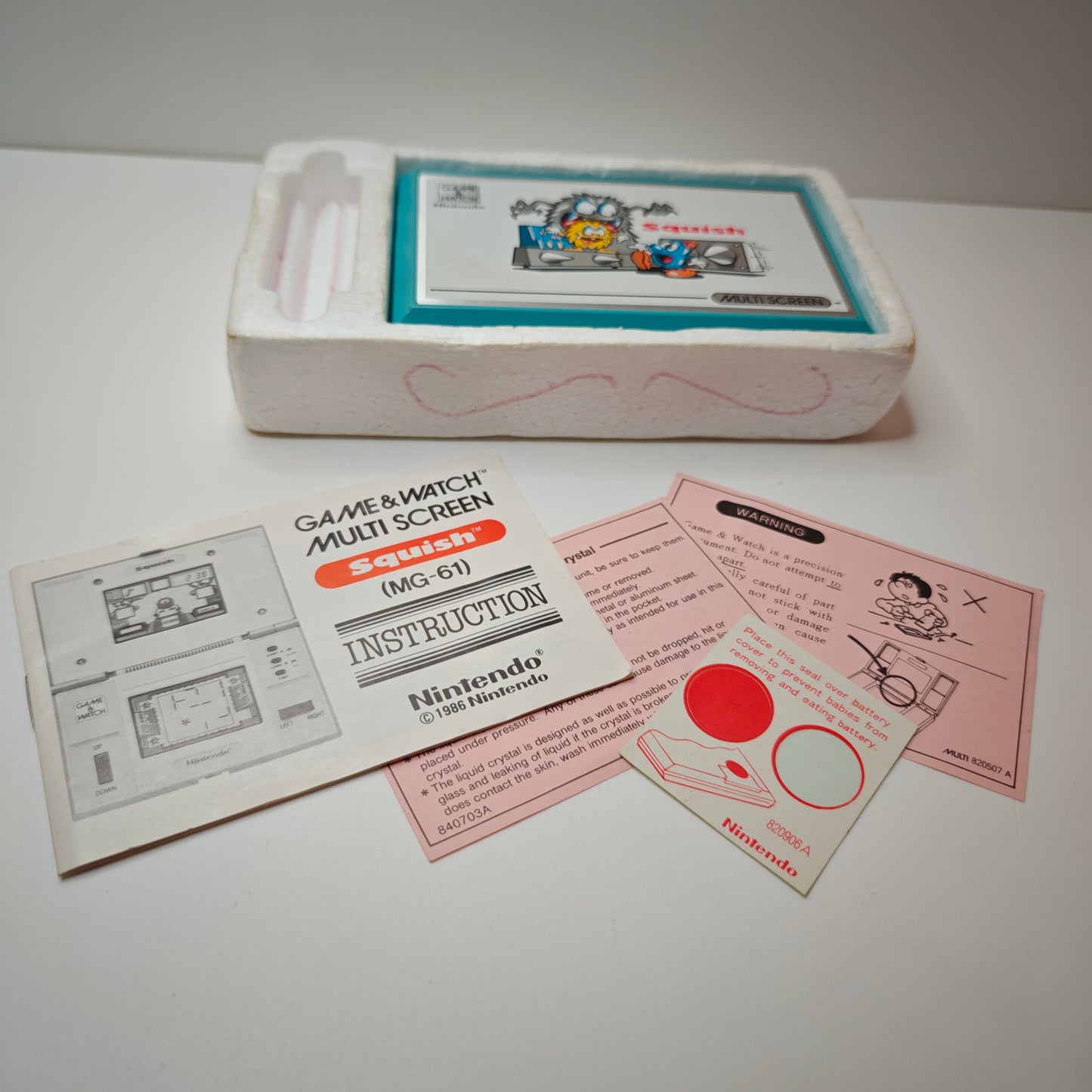 Nintendo Game &amp; Watch Squish