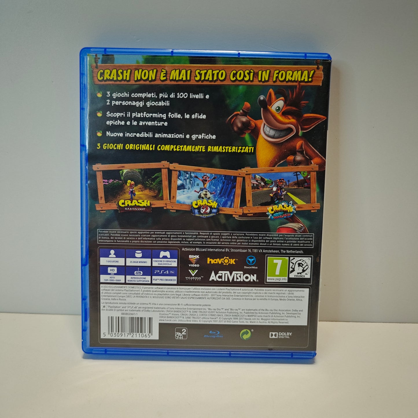 Crash Bandicoot N Sane Trilogy