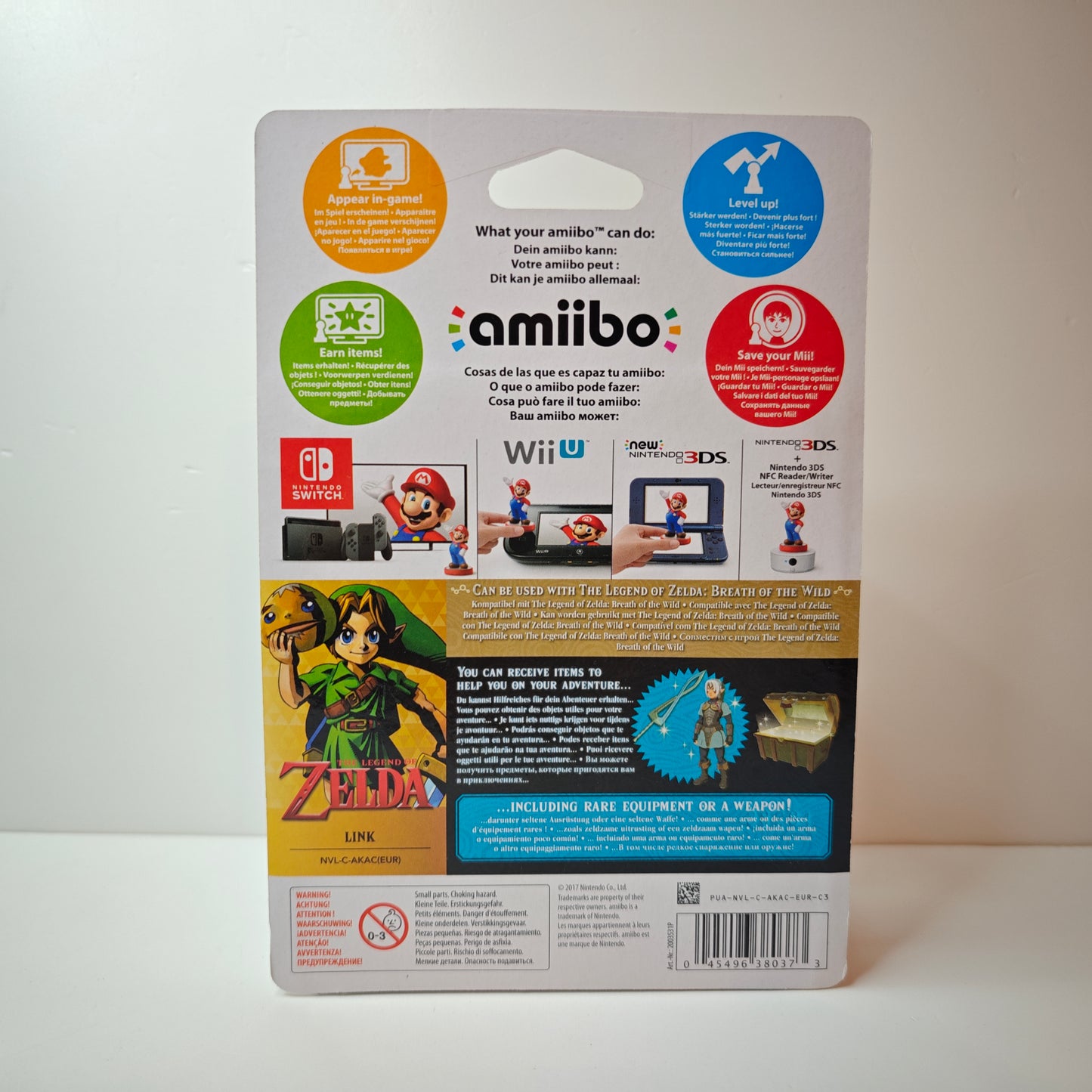 Amiibo Zelda Majora's Mask Young Link (NEW)